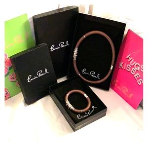 Erwin Pearl necklace & bracelet set NEVER WORN!